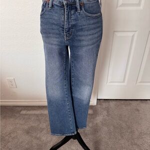 Madewell Cropped Cali Demi-Boot Jeans in 25